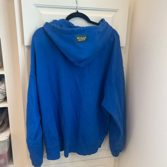 Daily Drills Tops - Daily Drills Oversize Zip Hoodie